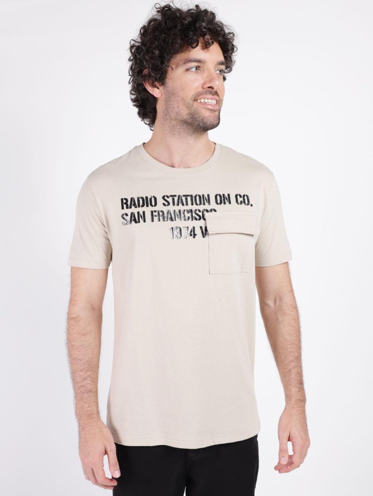Vista 3 Camiseta Manga Curta Vels Masculina CAQUI marrom caqui Vels marrom caqui