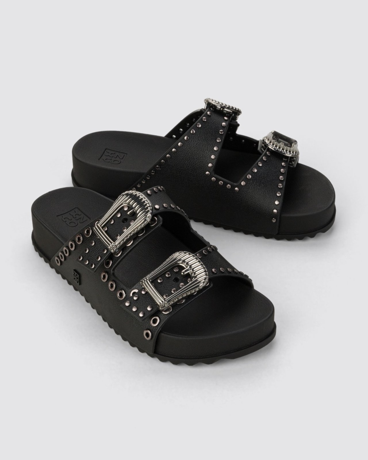 Chinelo Slide Feminino Adulto Zaxy Hold Preto