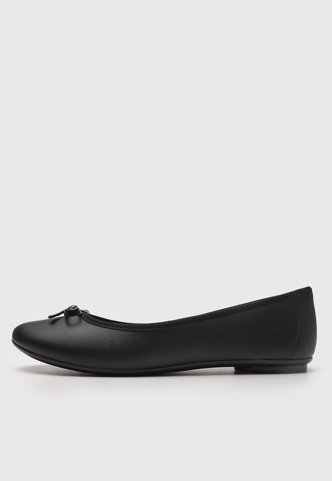 Vista 2 Sapatilha Feminina Moleca Laço Preta preto preto