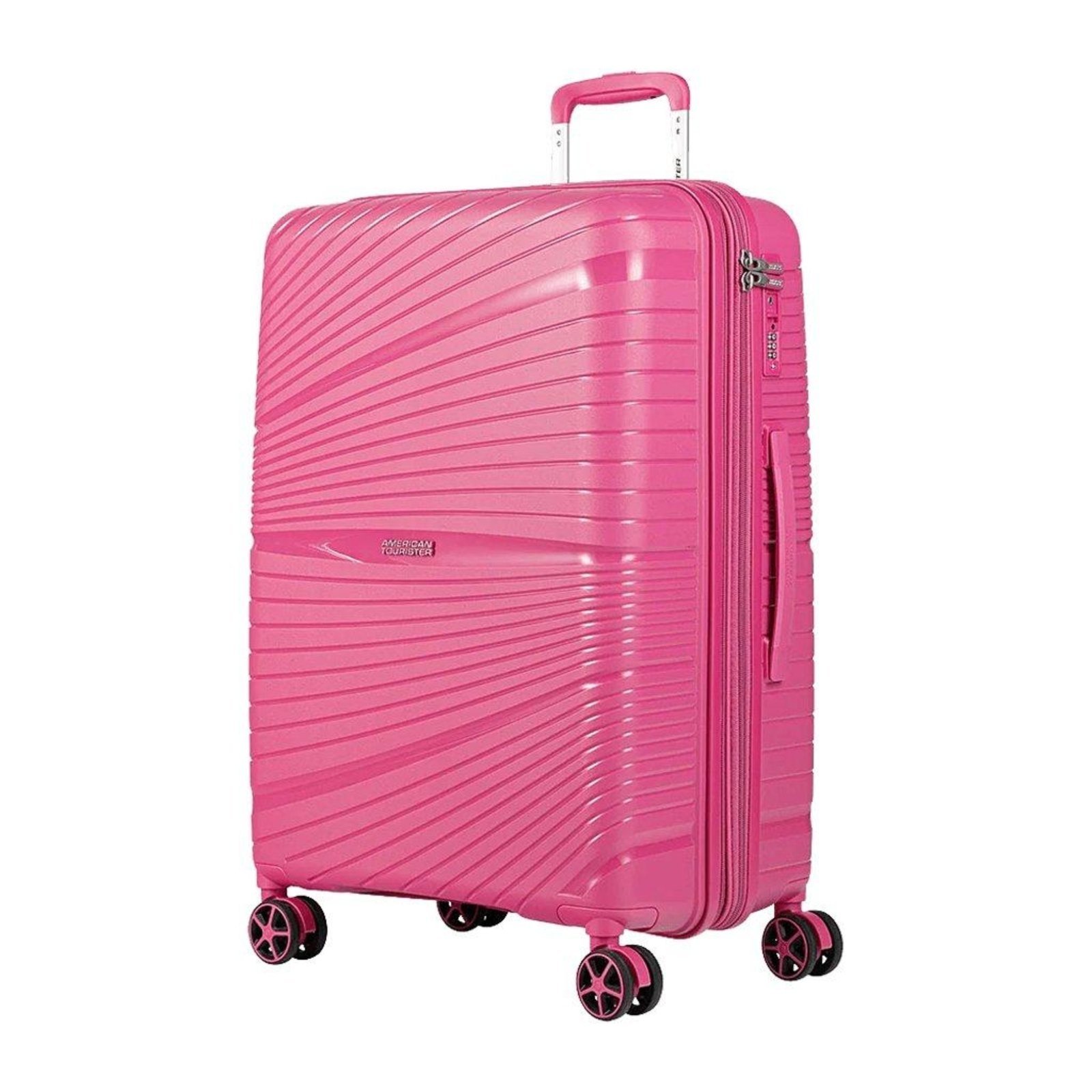 Vista 3 Mala de Viagem American Tourister Grande Cosmopolis Rosa incolor rosa American Tourister incolor rosa