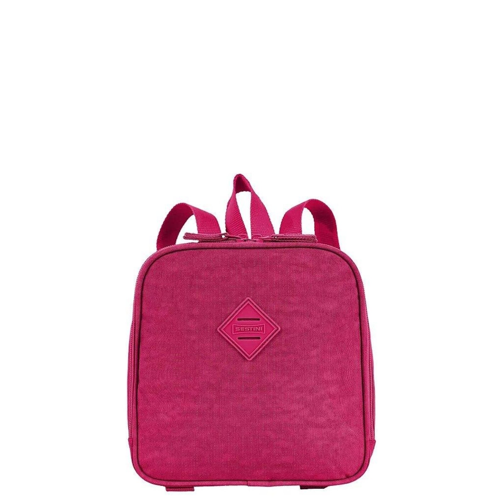 Infantil - Lancheira Sestini Grande Sestini Lunch Crinkle Rosa Pink