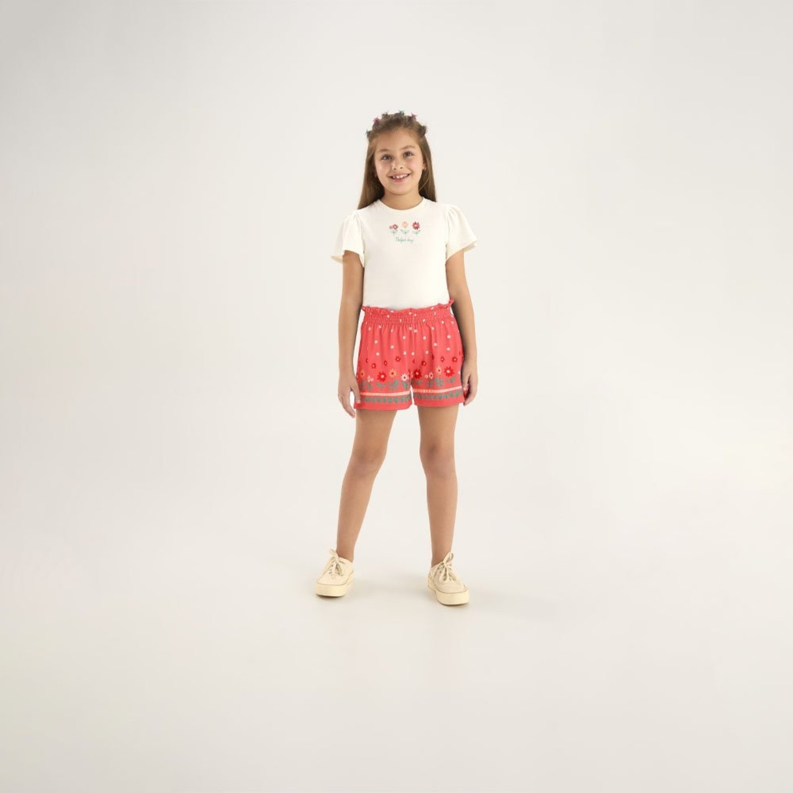 Infantil - Conjunto Bege Pulla Bulla Menina - 53823-1384