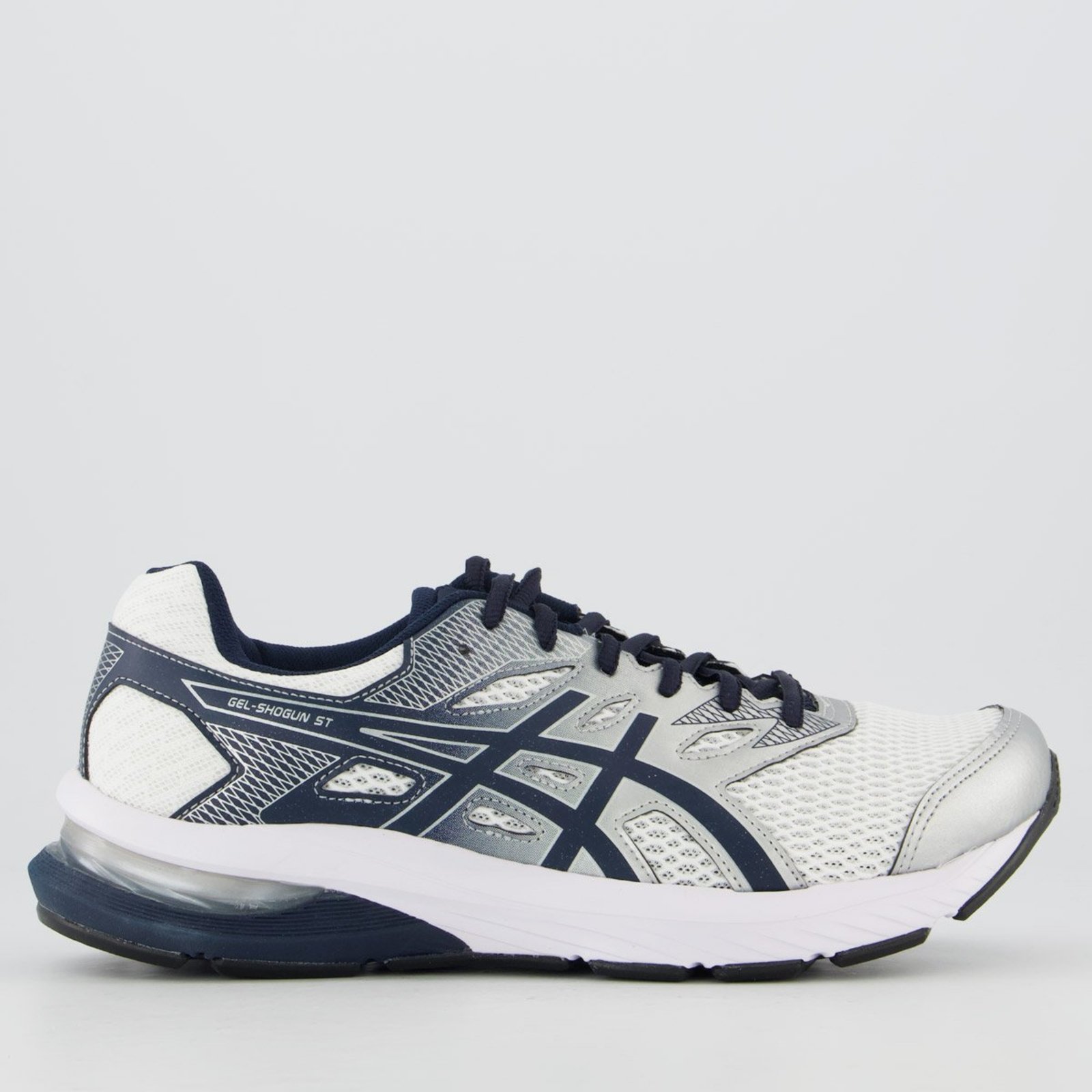 Tênis Asics Gel Shogun ST Branco e Azul
