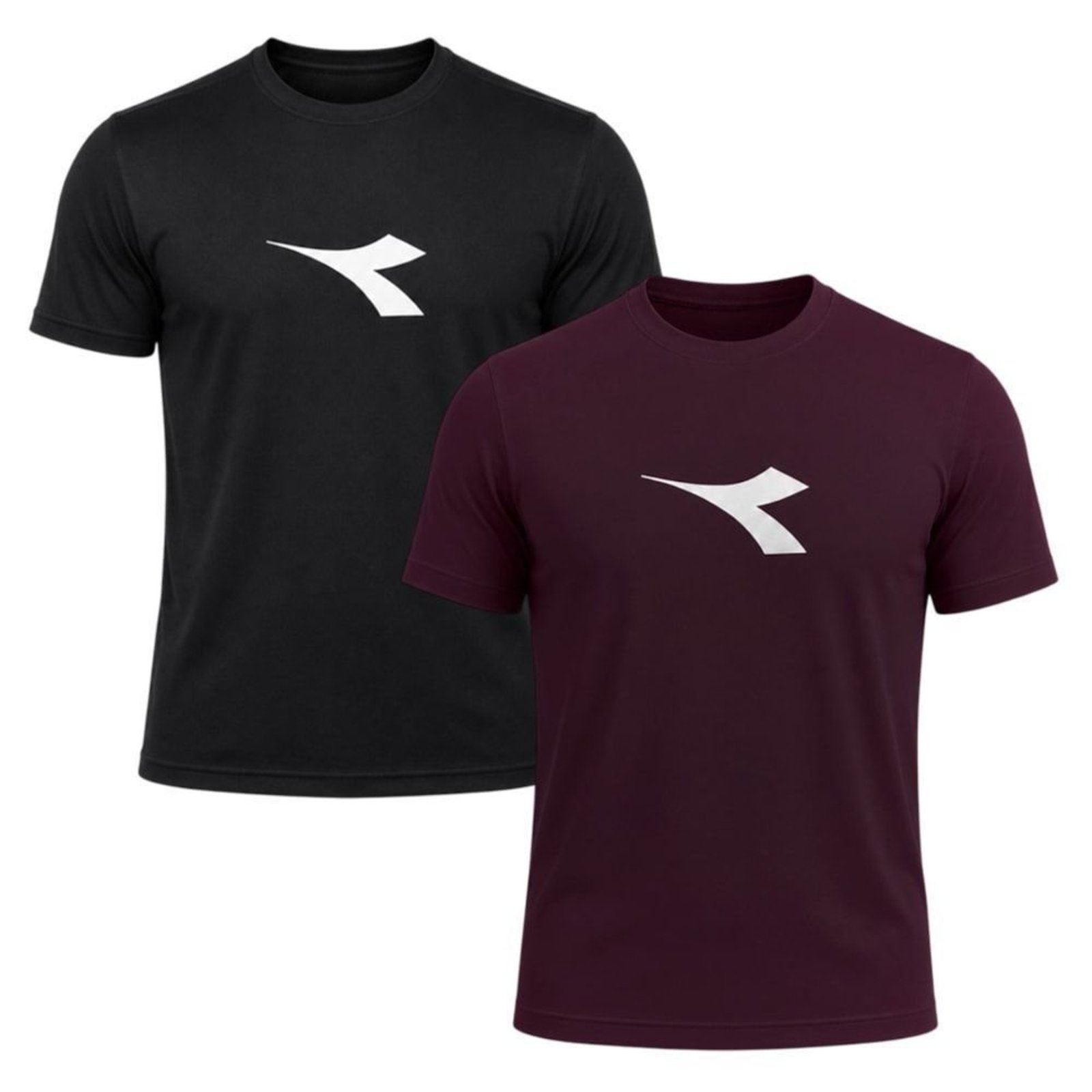 Kit 2 Camisetas Diadora Big Logo Masculino - Preto - Diadora
