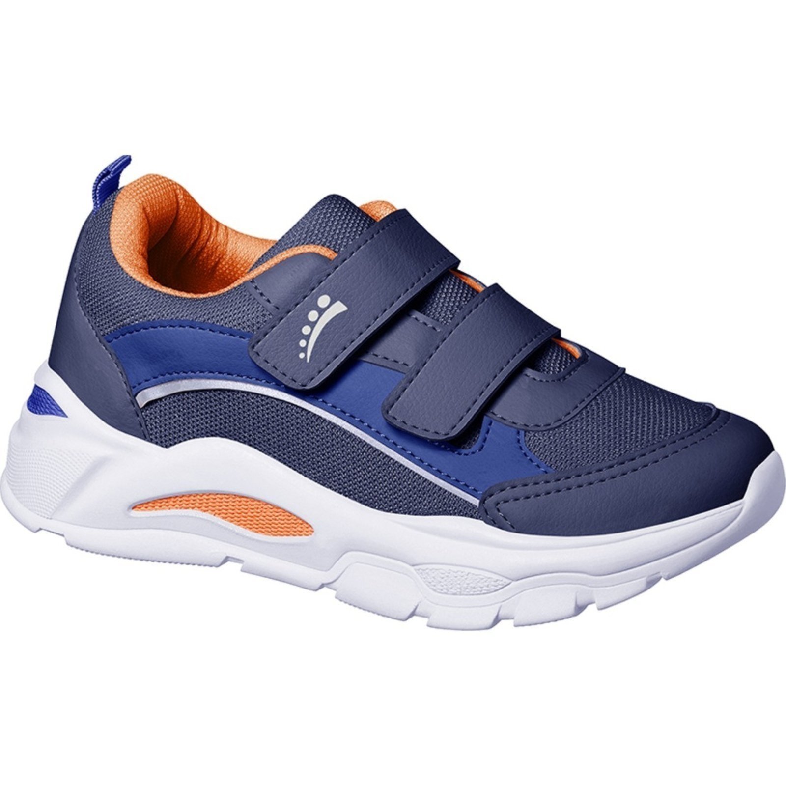Infantil – Tênis Ortopasso Wave Menino Masculino Sola Colorida Azul Marinho