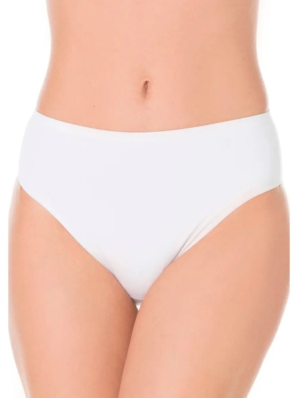 Vista 3 Kit com 3 Calcinhas Alta Liz 50330 branco Liz branco