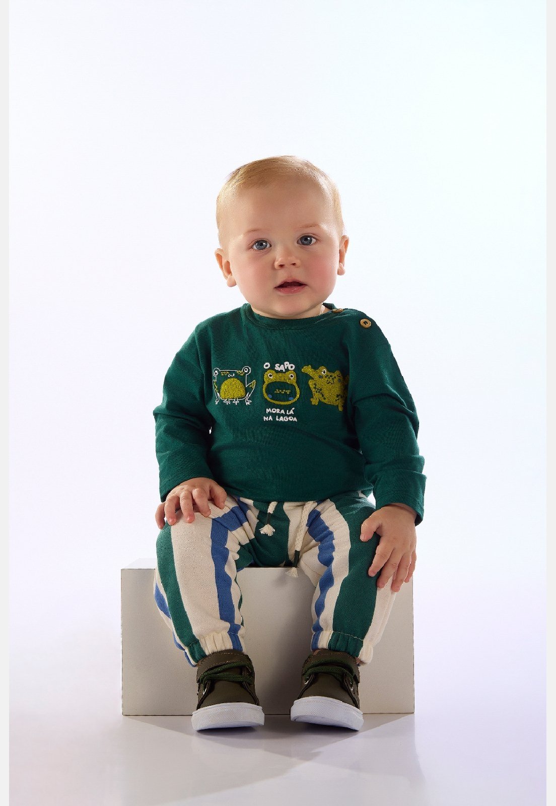 Infantil - Conjunto Brejo Inverno Três e Já Verde