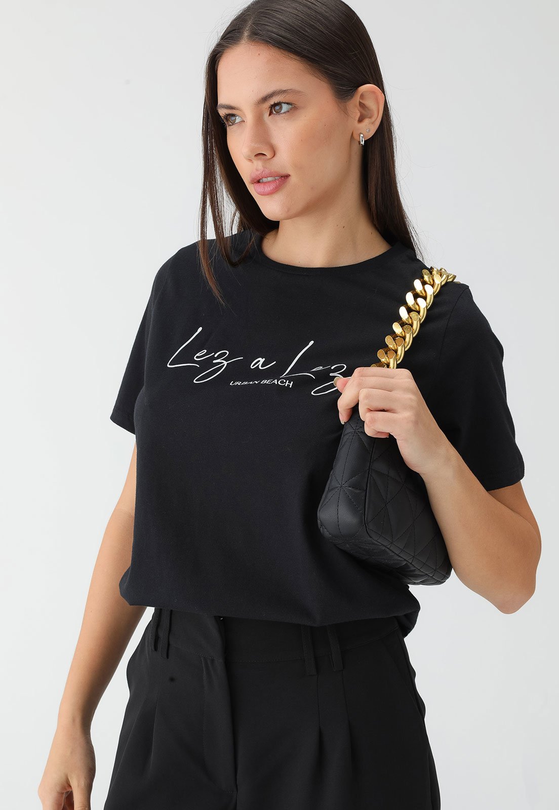 Blusa Lez a Lez Prime Preta