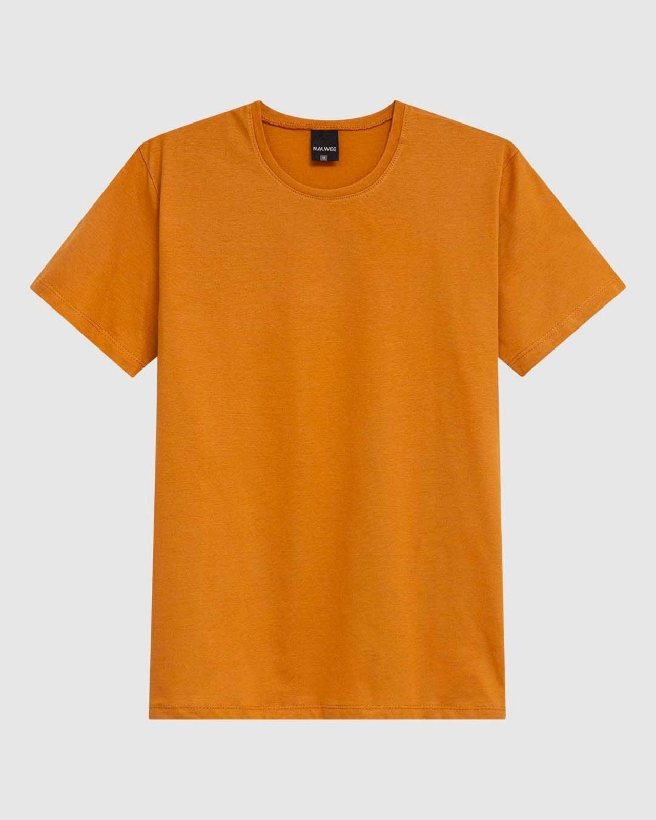 Camiseta Masculina Decote Redondo Manga Curta Em Algodão