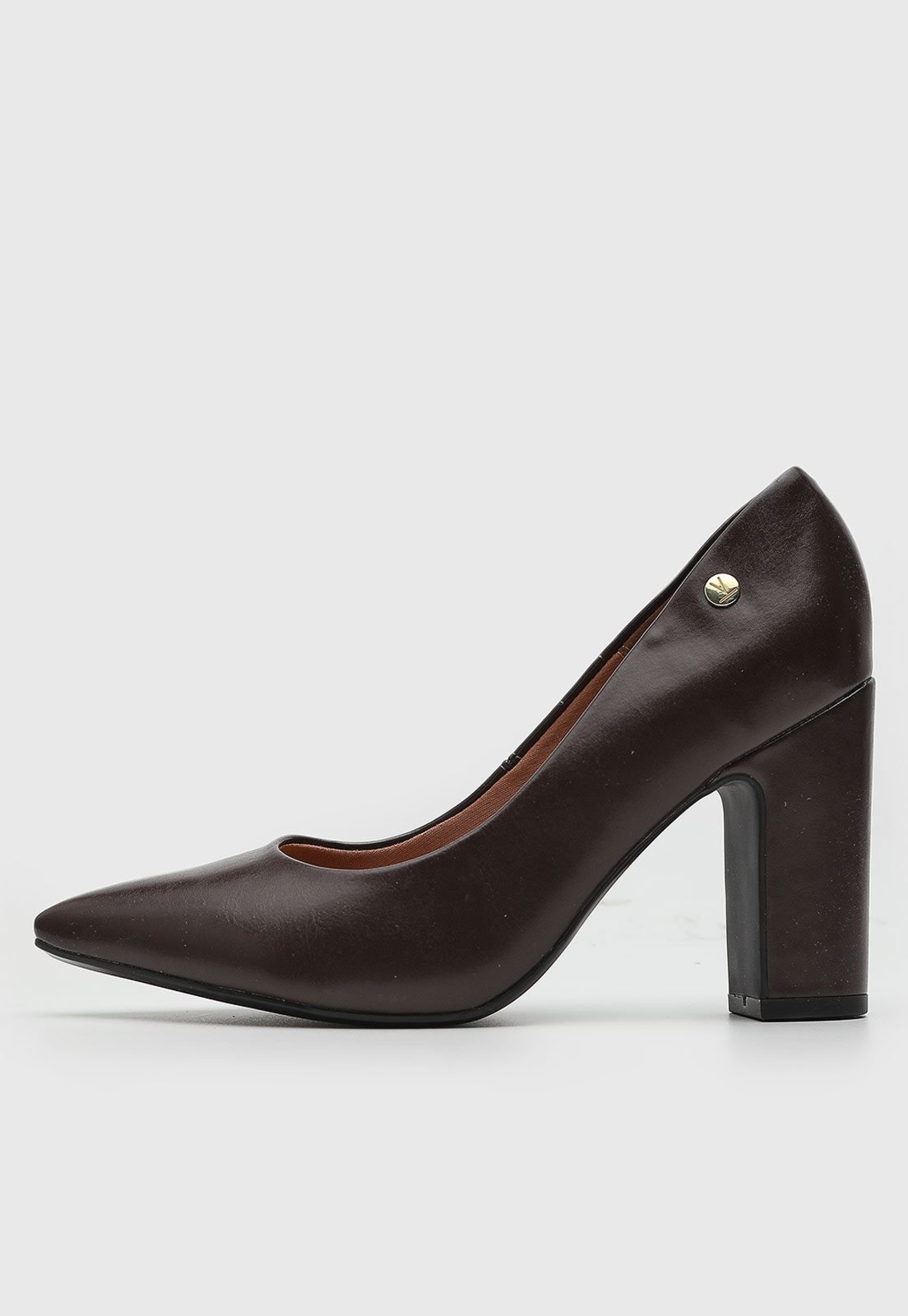 Scarpin Vizzano Liso Café