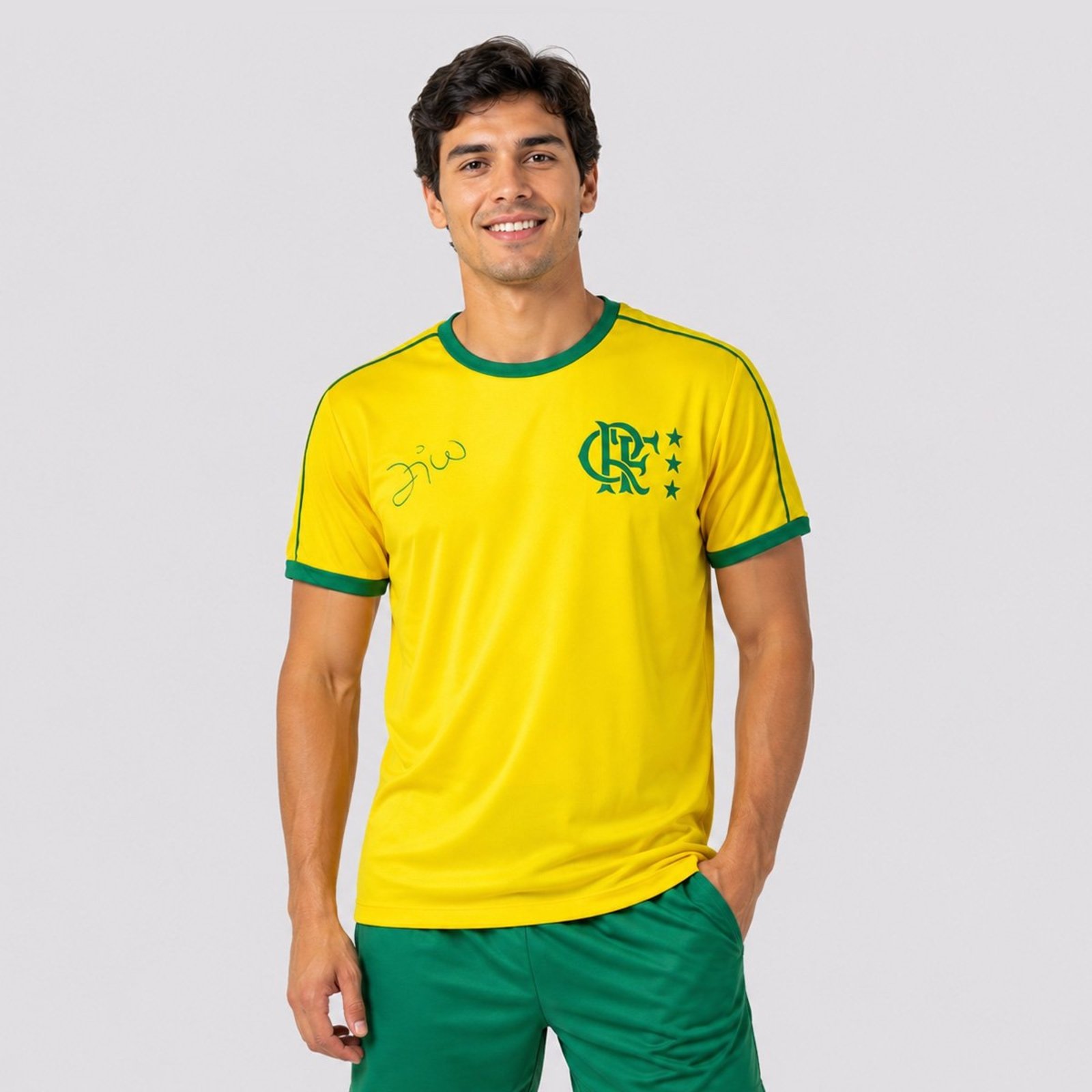 Camisa Flamengo Destino Amarela