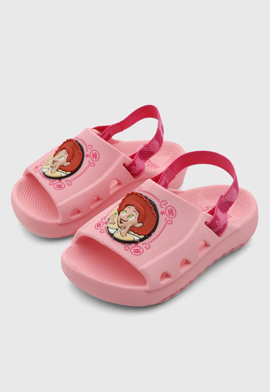 Infantil - Sandália Grendene Detalhe Personagem Rosa