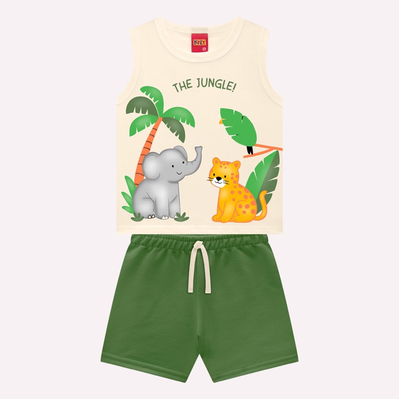 Infantil - Conjunto Menino Bichinhos Kyly