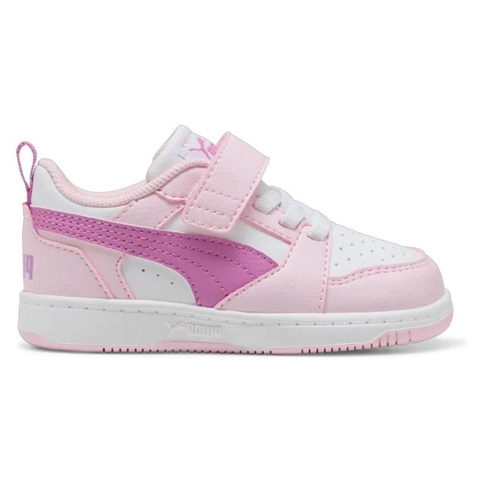 Infantil - Tênis Puma Rebound V6 Lo AC+ - Rosa - Puma