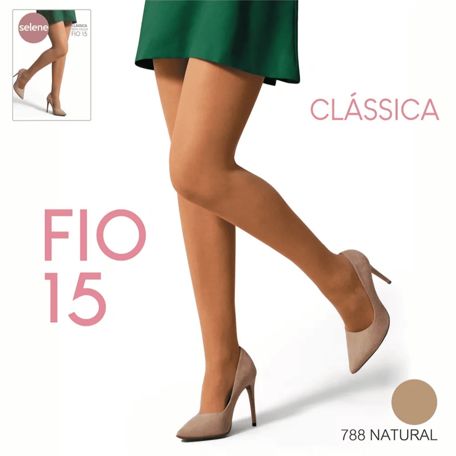 Meia Calça Selene Fio 15 Classica 9020.001