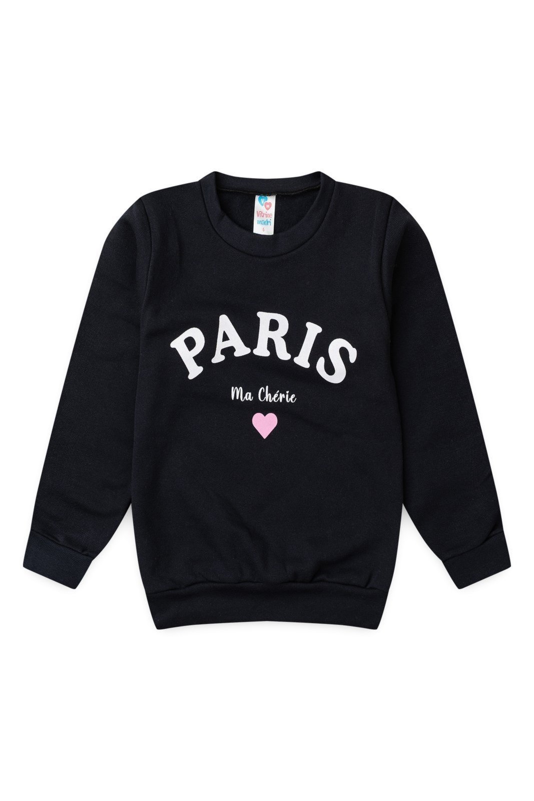 Infantil - Blusa Moletom Menina Paris Ma Chérie