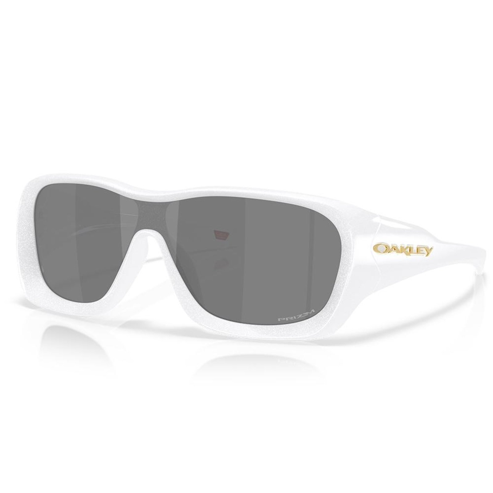 Vista 2 Óculos de Sol Oakley De La Salle Pearl White Prizm Black branco white Oakley branco white