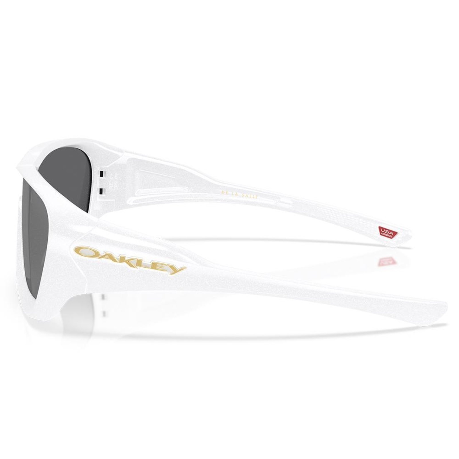 Vista 3 Óculos de Sol Oakley De La Salle Pearl White Prizm Black branco white Oakley branco white
