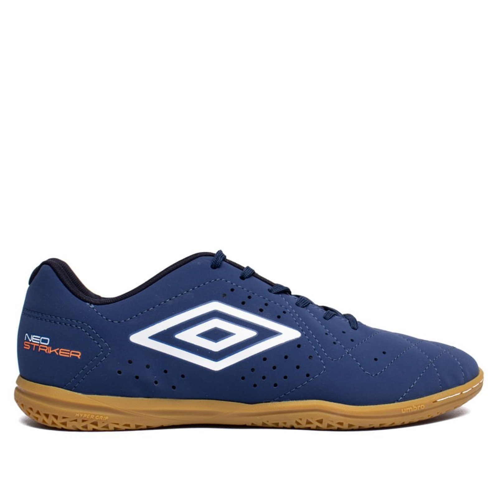 Chuteira Futsal Umbro Neostriker Ii Hypergrip Marinho/Branco
