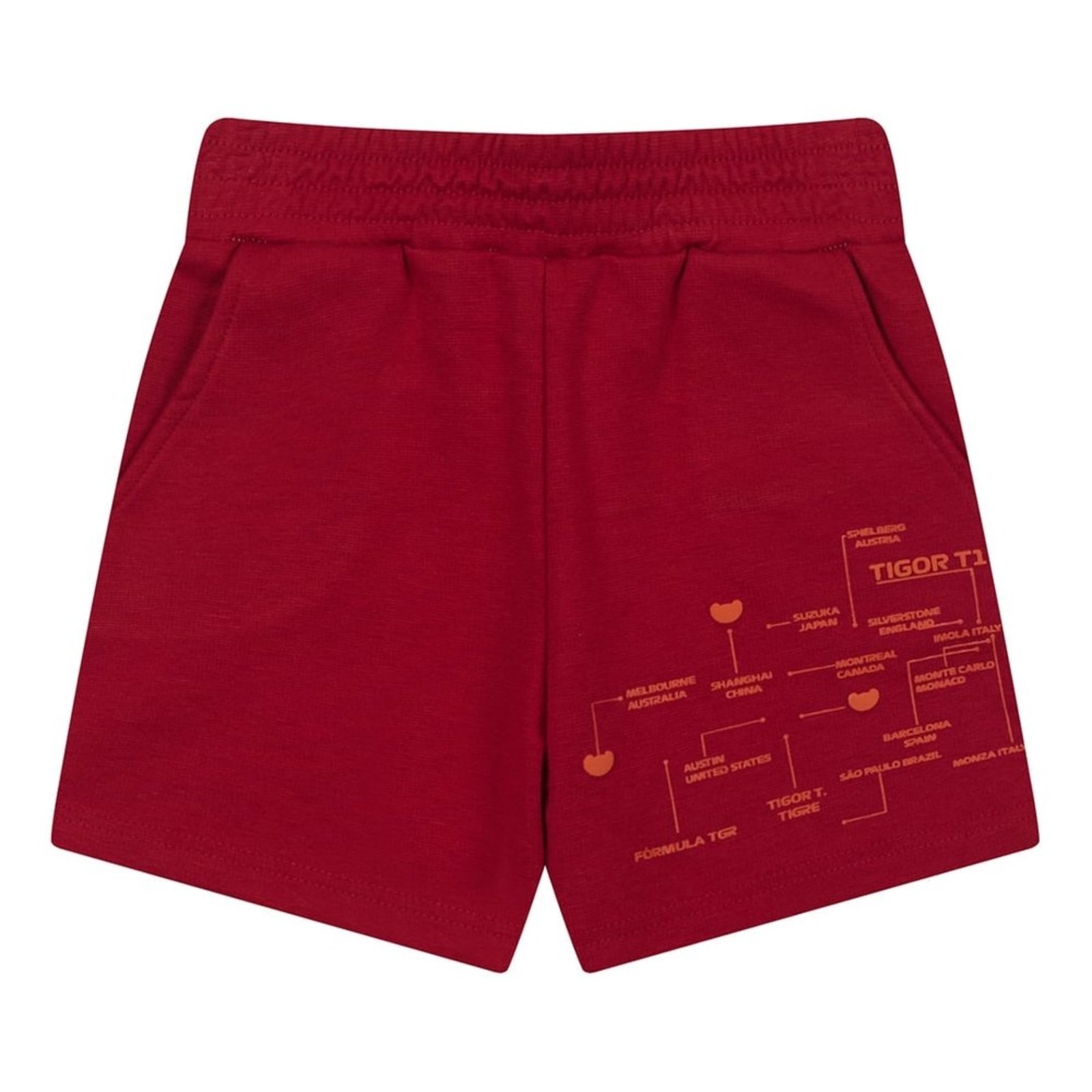 Infantil - Bermuda Masculina Tigor T. Tigre