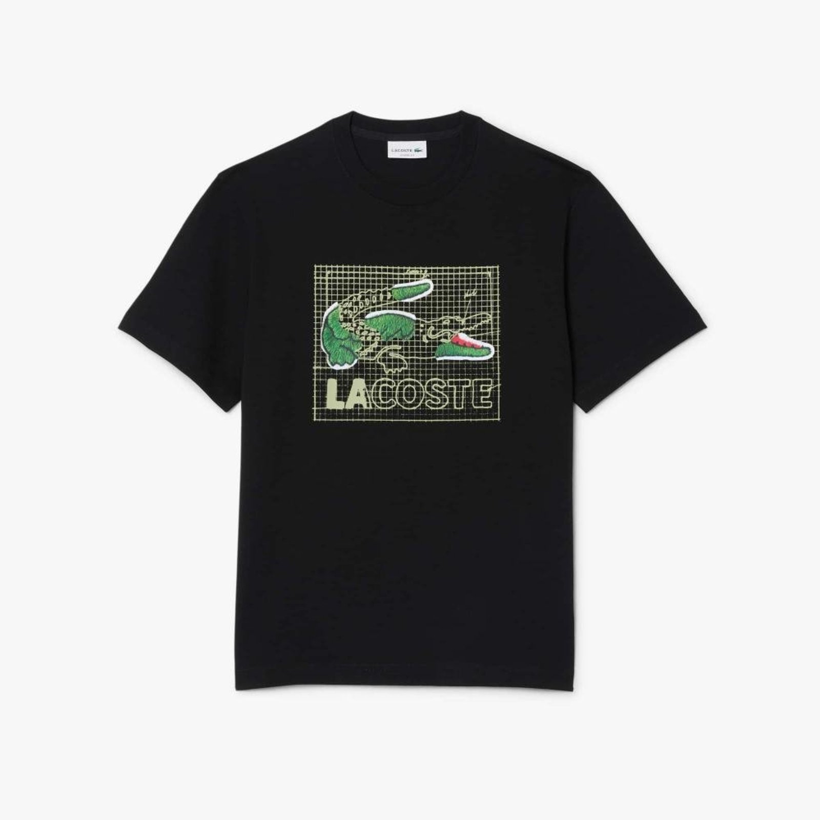 Camiseta de Algodão Estampada Preto - 4GG Preto