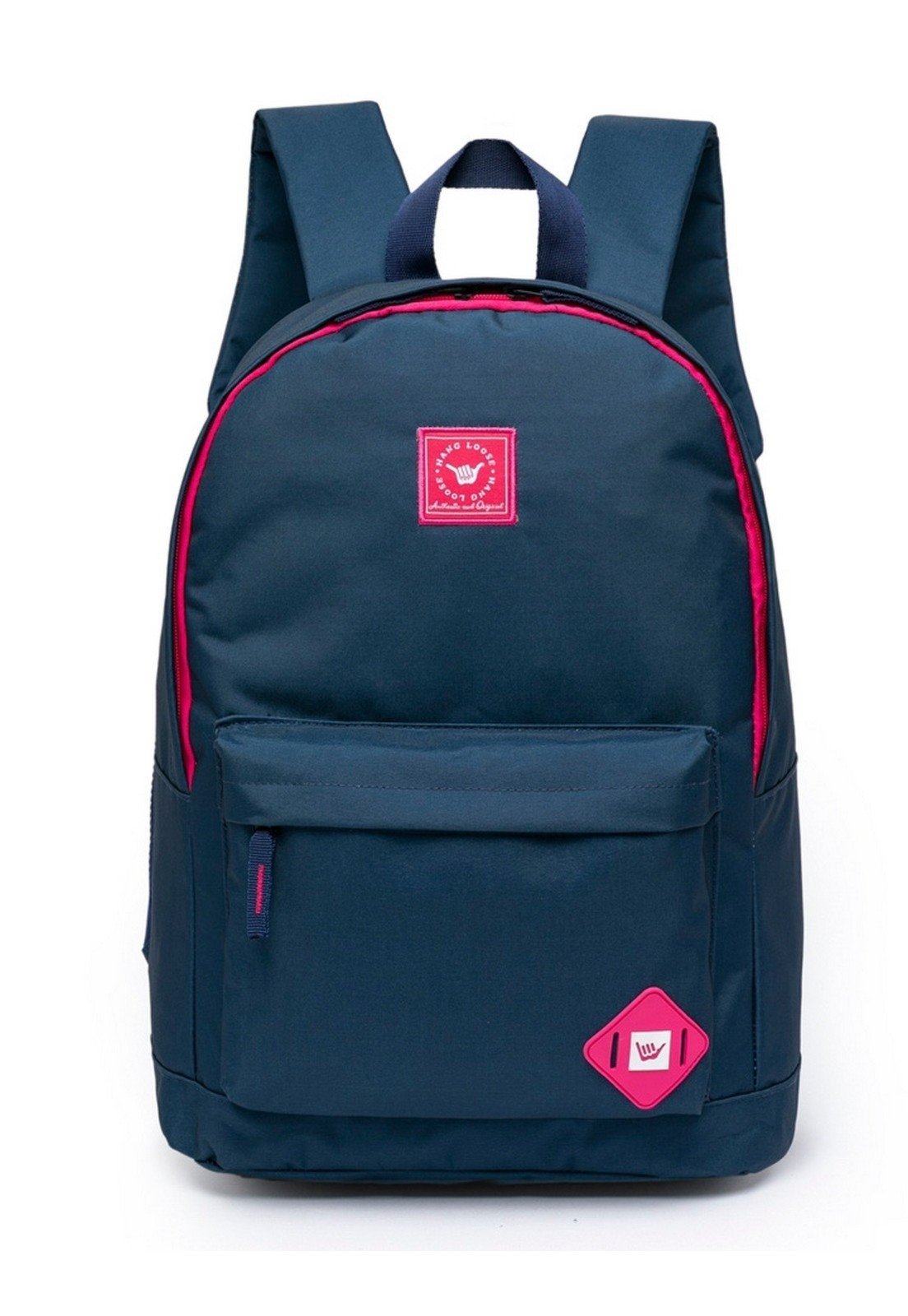 Mochila Escolar Hang Loose Feminina Passeio Casual Moderna Resistente