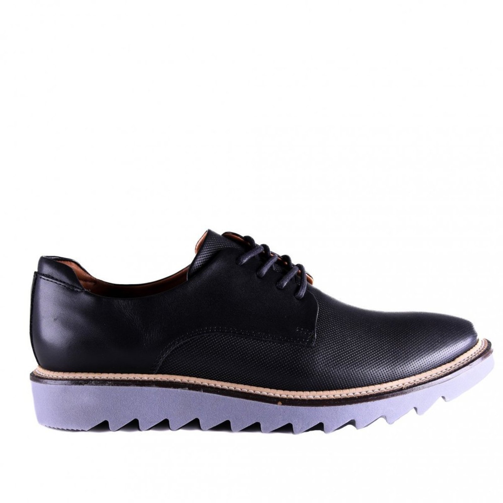 Sapato Masculino Em Couro Zariff 4301 Zariff Preto