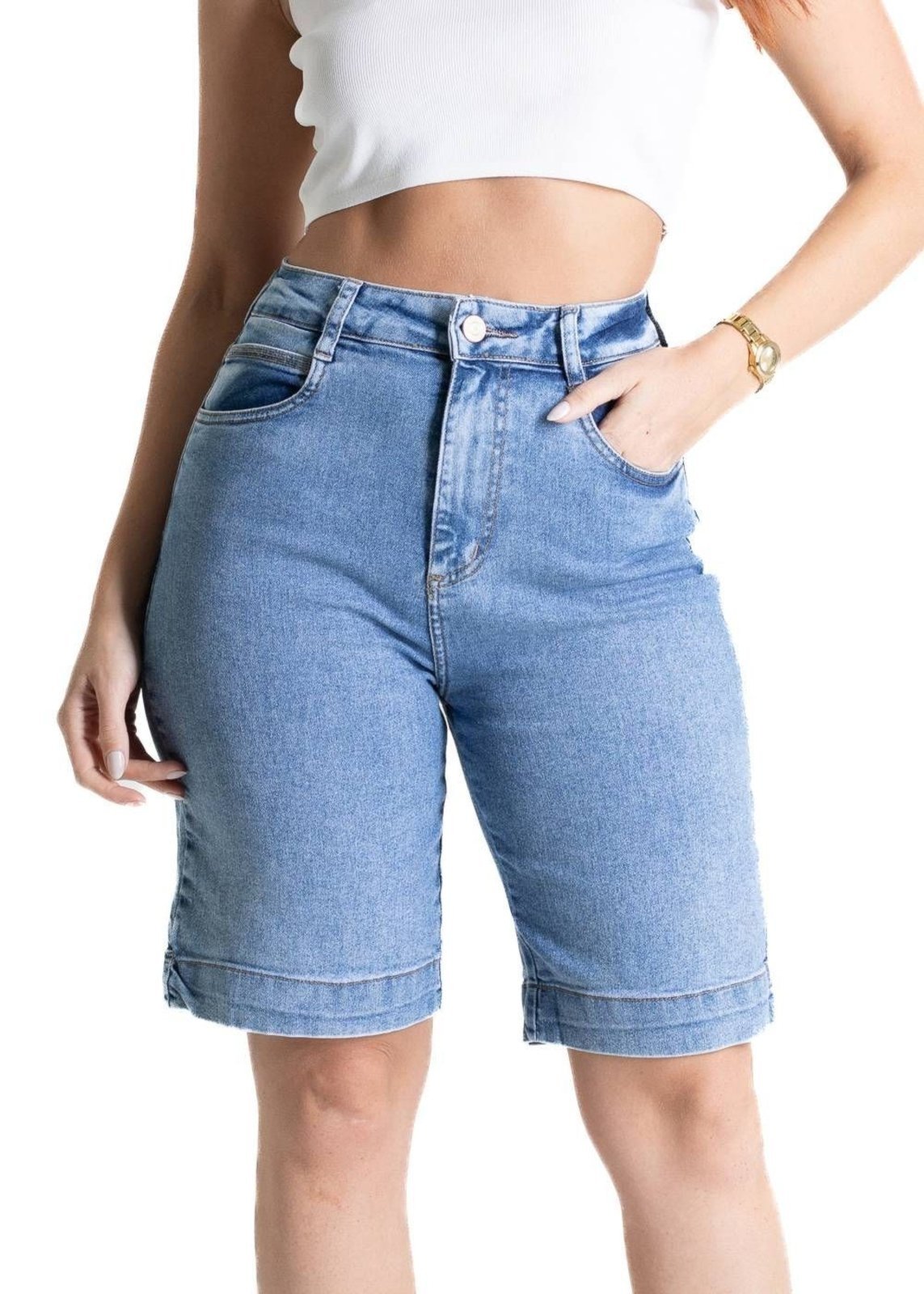 Bermuda Jeans Sawary – 281078 – Azul – Sawary