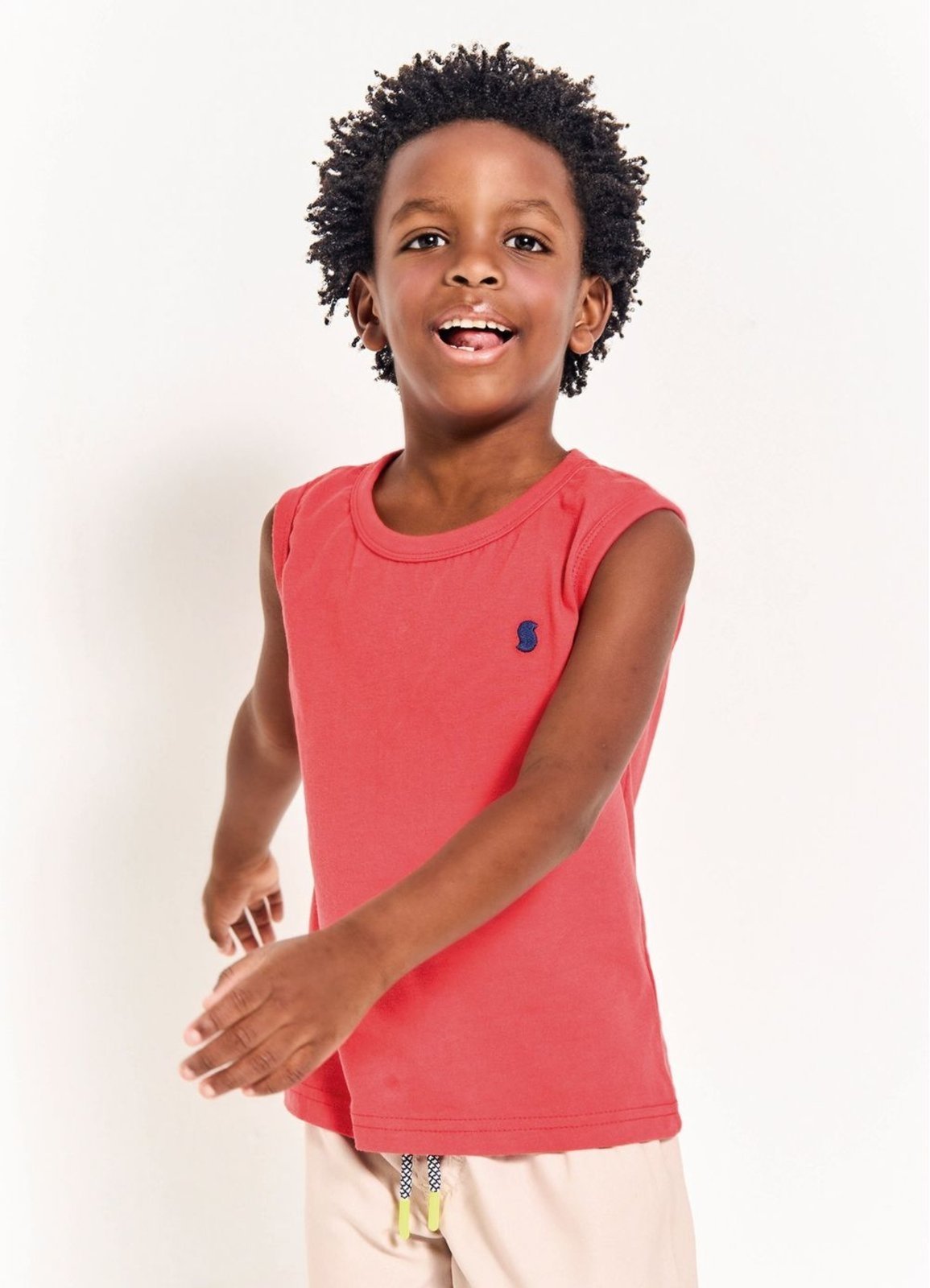 Infantil – ALPHABETO Regata Menino Basiquinho – Tam. 2 a 12 anos – Menta