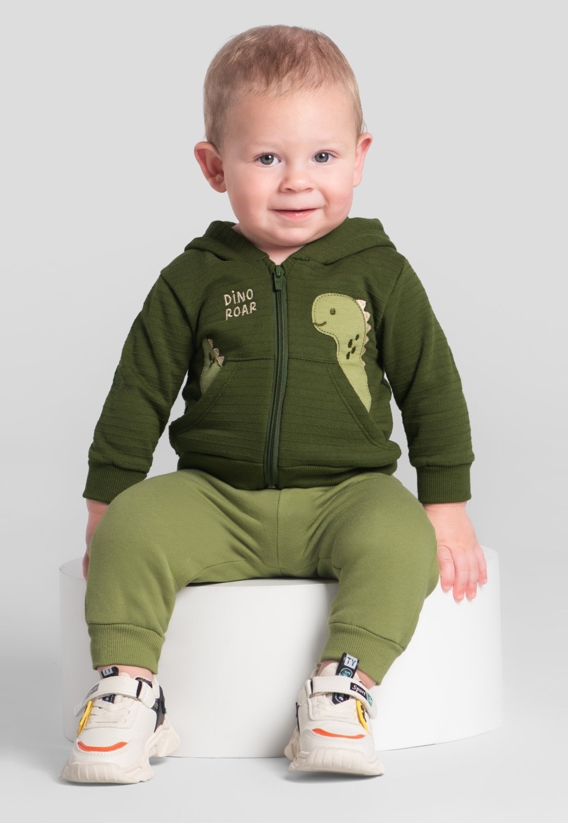 Infantil - Conjunto menino de dino Brandili Baby