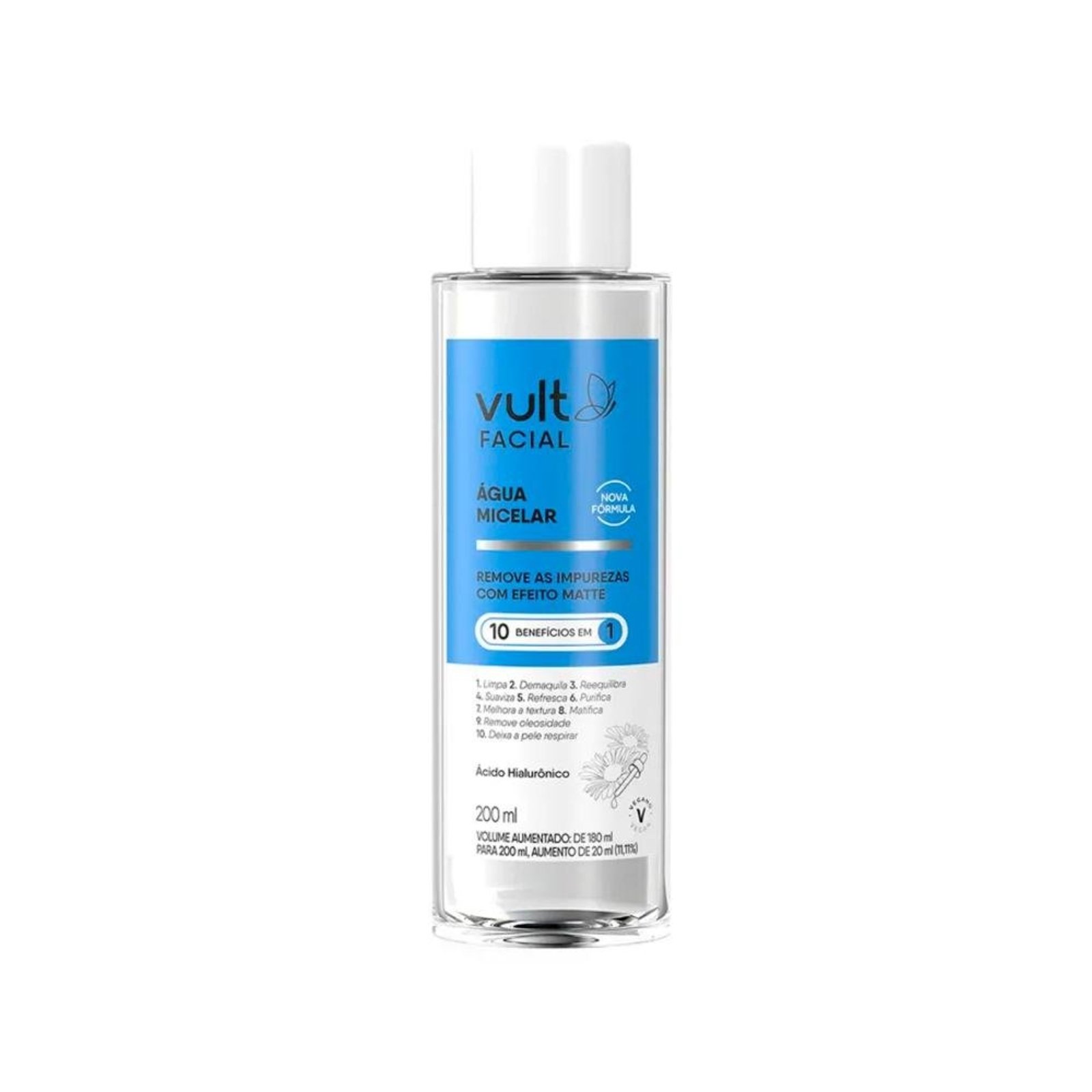 VULT ÁGUA MICELAR FACIAL 200ML
