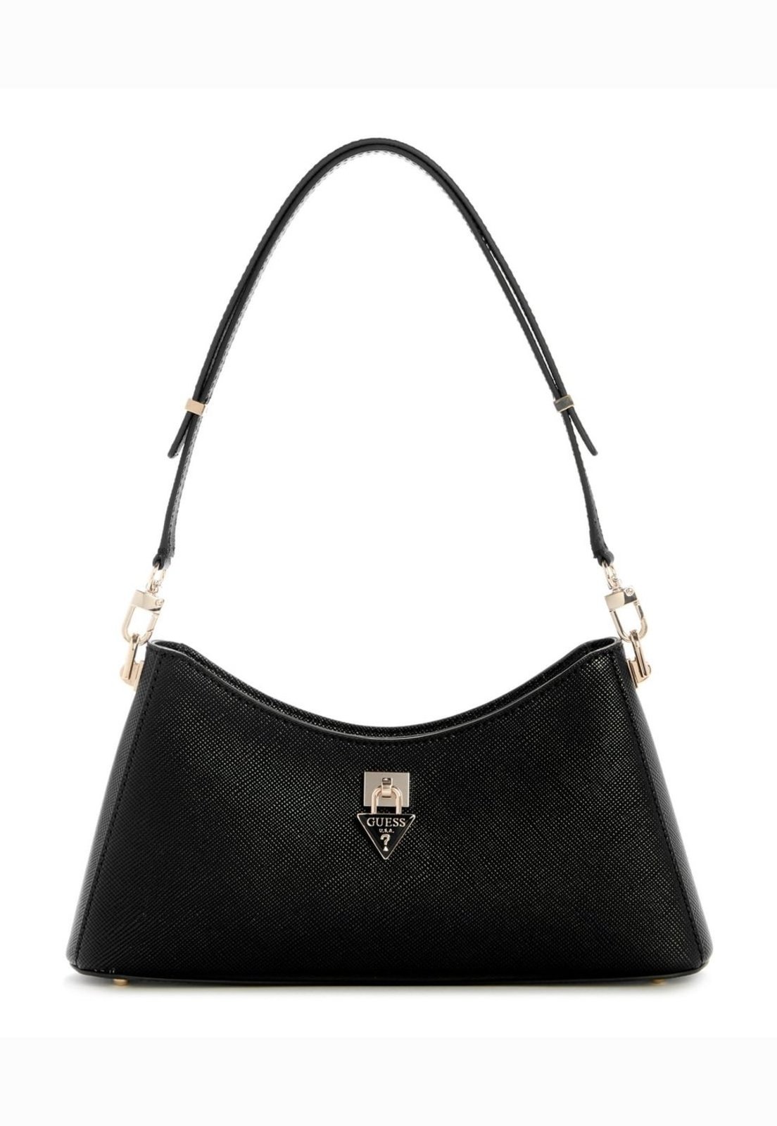 Bolsa Guess Patsie Shoulder Preto
