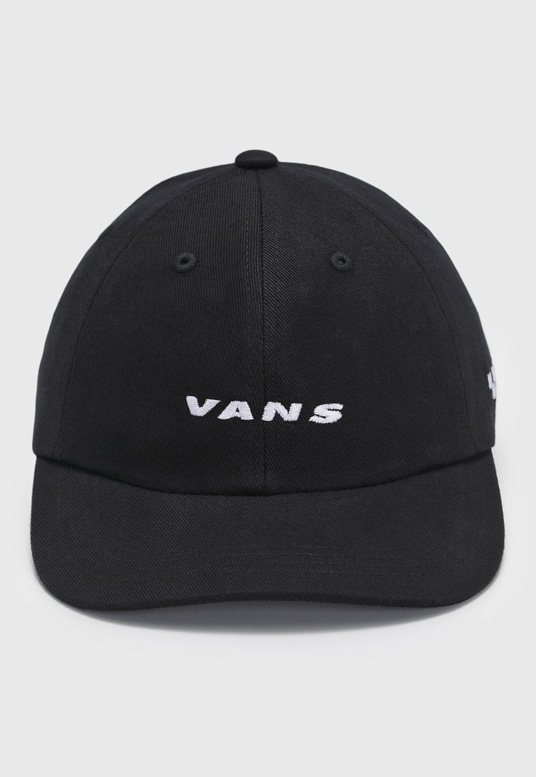 Vista 2 Boné Vans Check Side Curved Bill Jockey preto Vans preto