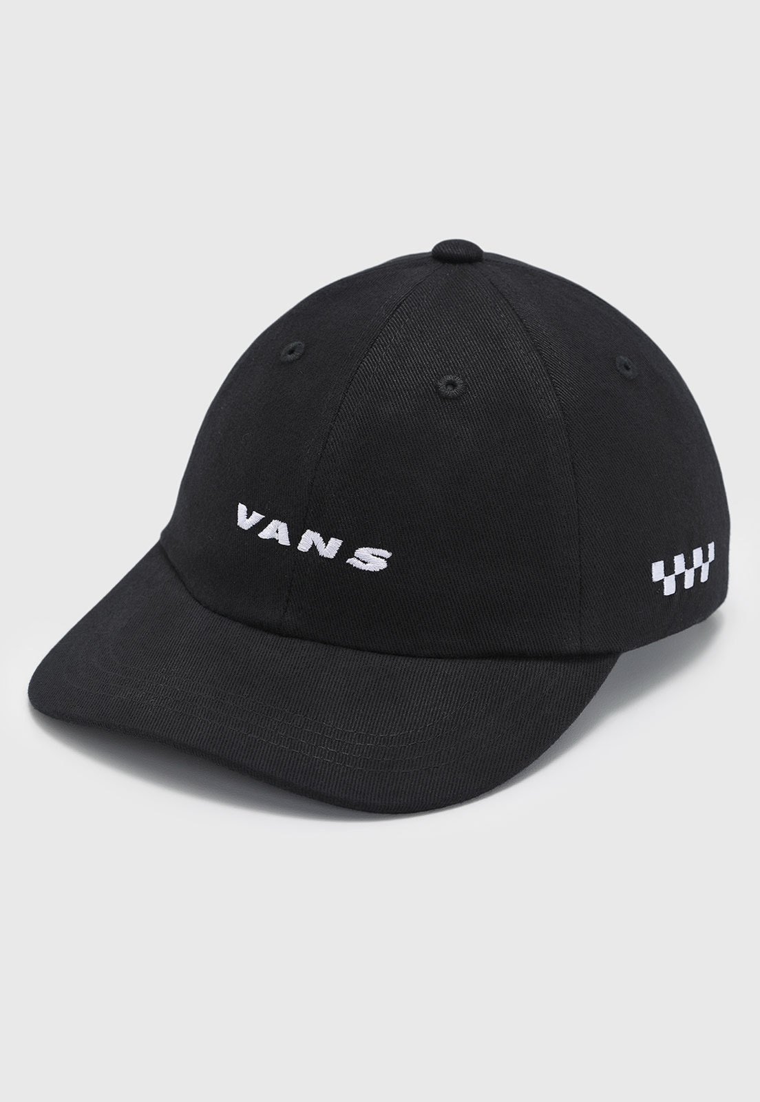 Vista 3 Boné Vans Check Side Curved Bill Jockey preto Vans preto