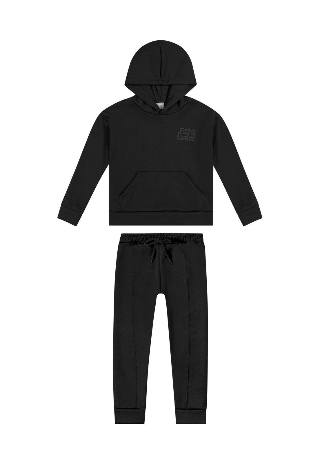 Infantil - Conjuntos Meninos Preto Colorittá 12 Preto