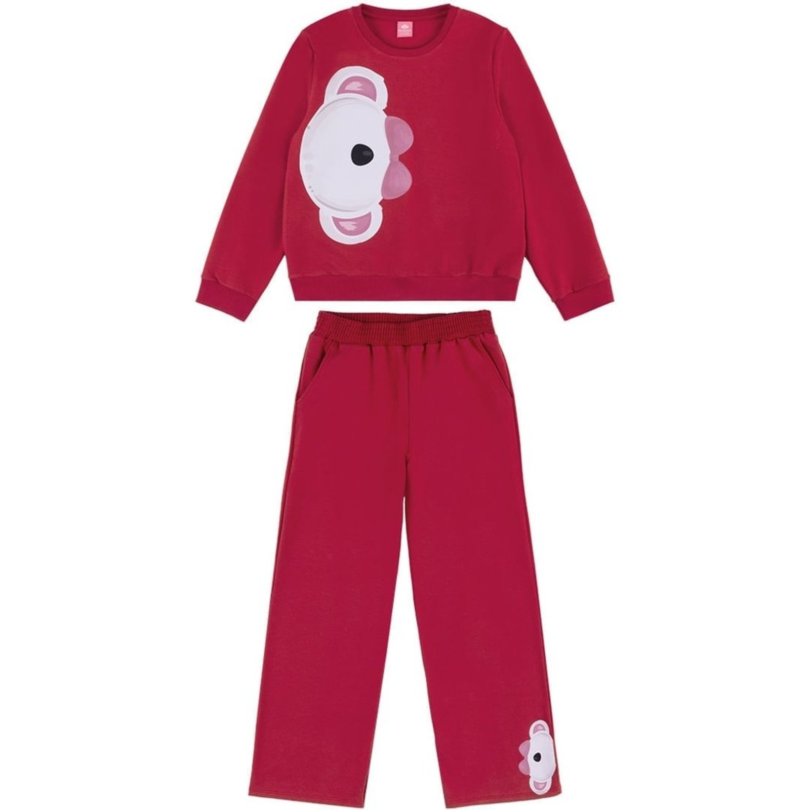 Infantil - Conjunto Longo Moletom Menina Lilica Ripilica