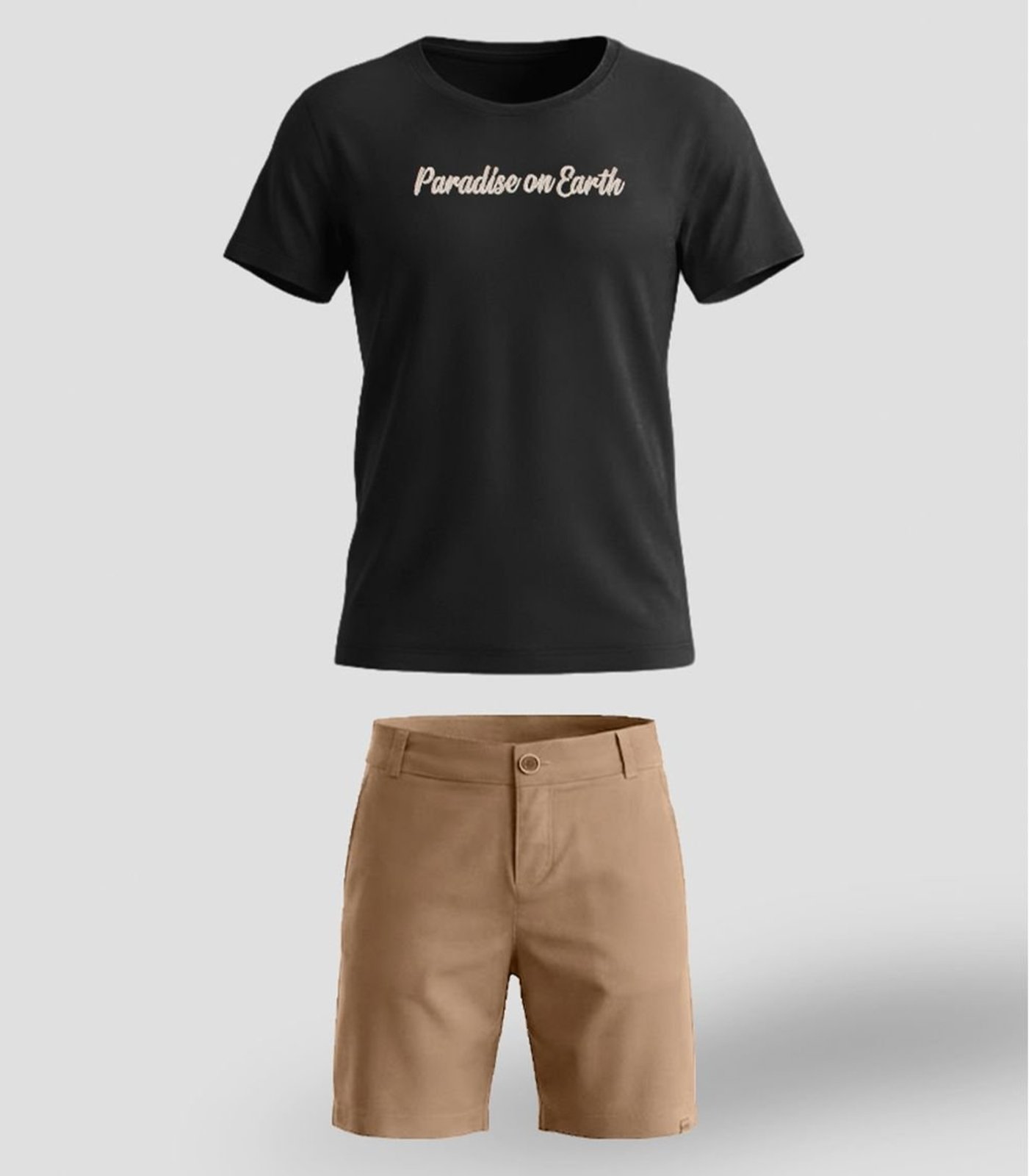 Infantil - Conjunto Camiseta com Bermuda Menino Trick Nick Preto