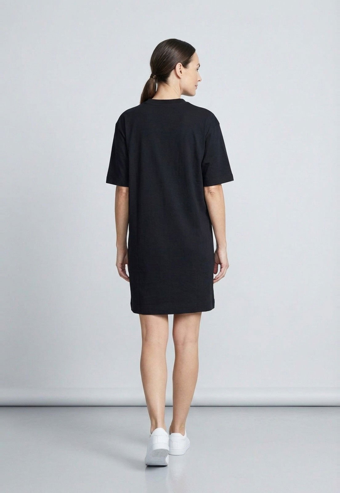 Vista 3 Vestido Feminino Fila Mid Basic preto Fila preto