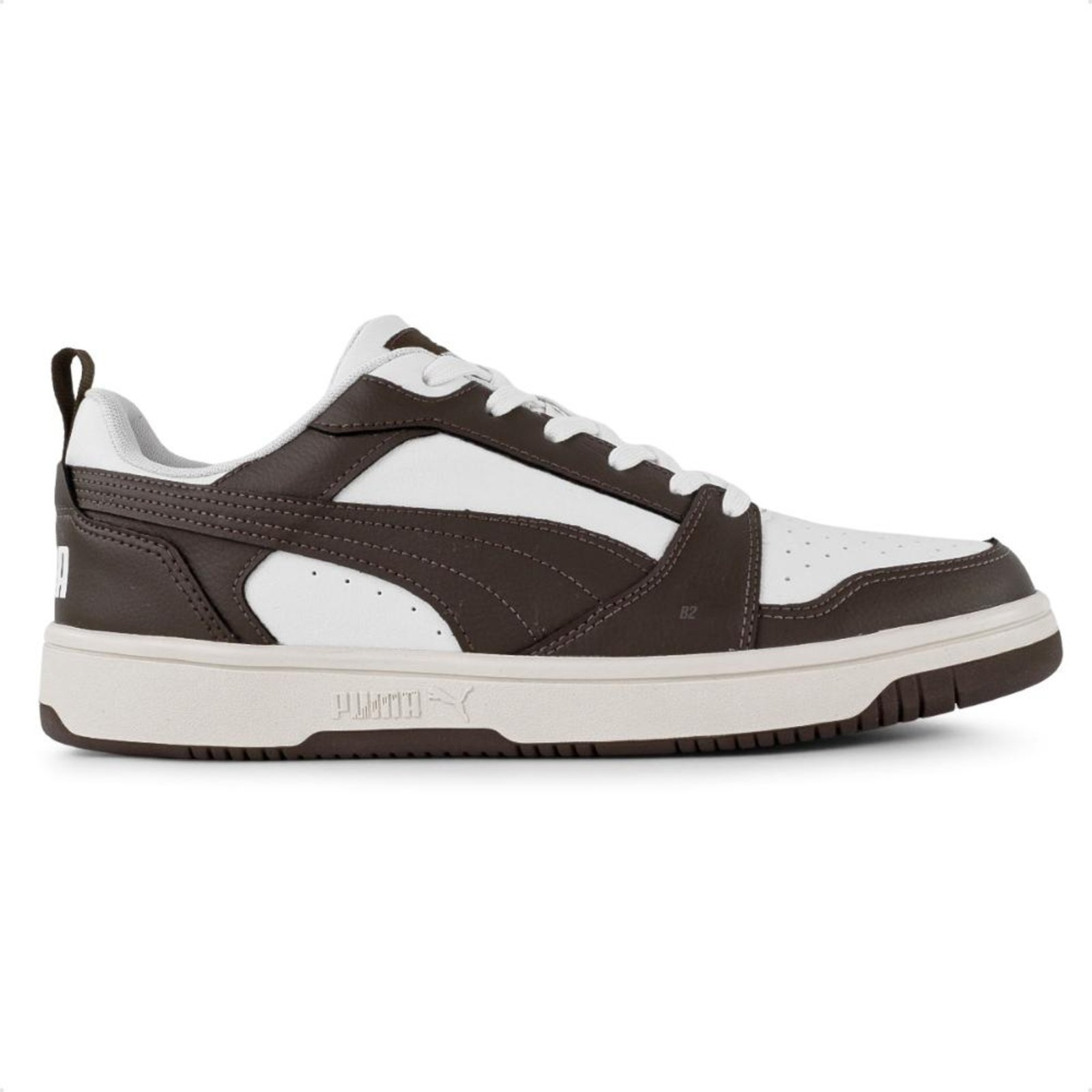 Tênis Puma Rebound V6 Low Bdp Masculino Branco