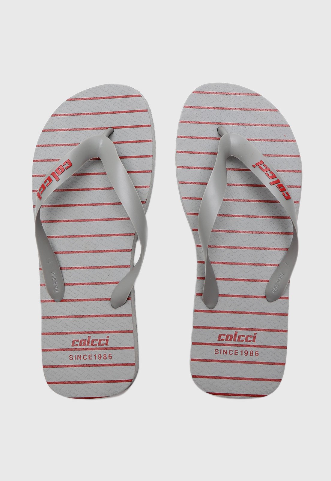Chinelo Colcci Logo Cinza