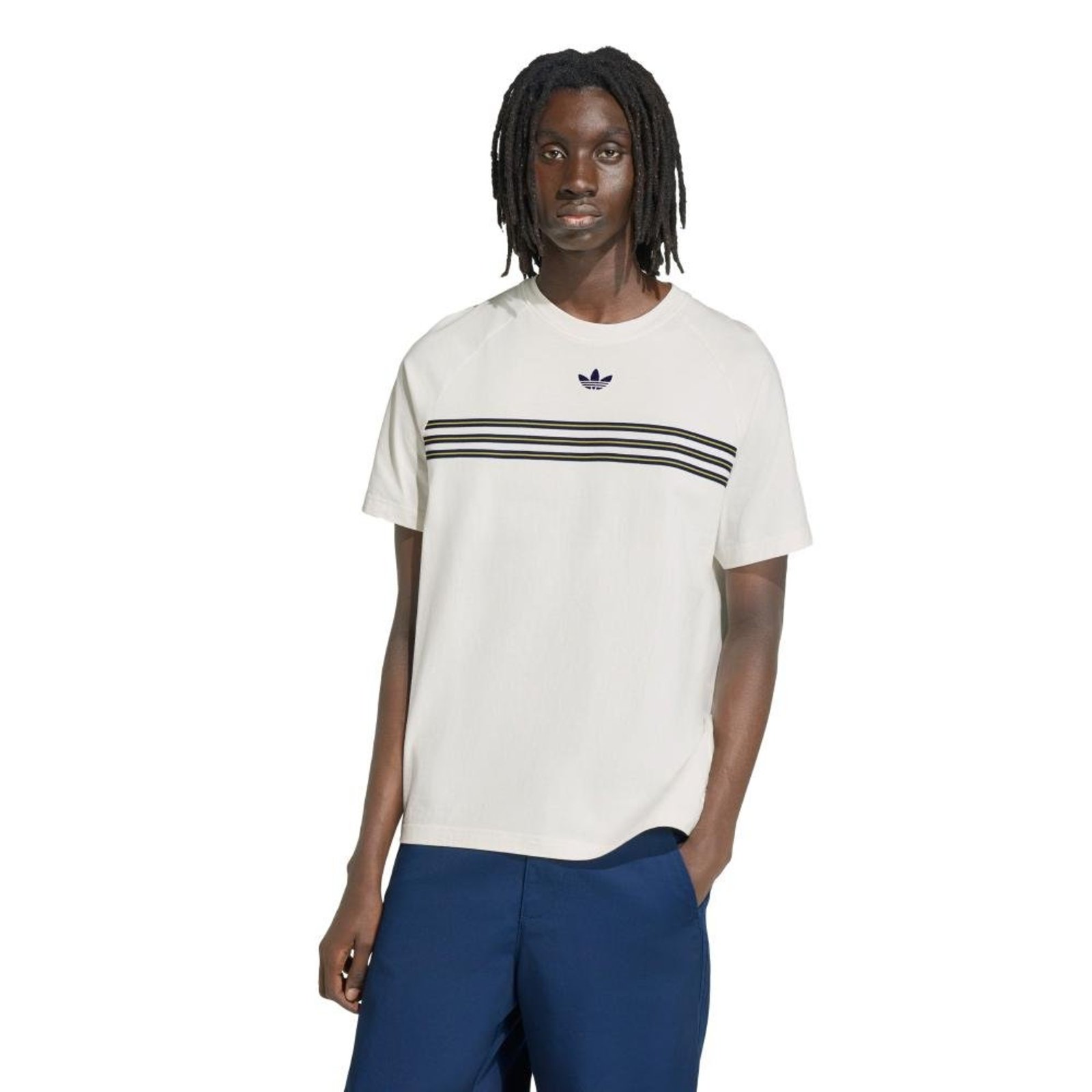 CAMISETA CHEST STRIPES adidas Originals Branco