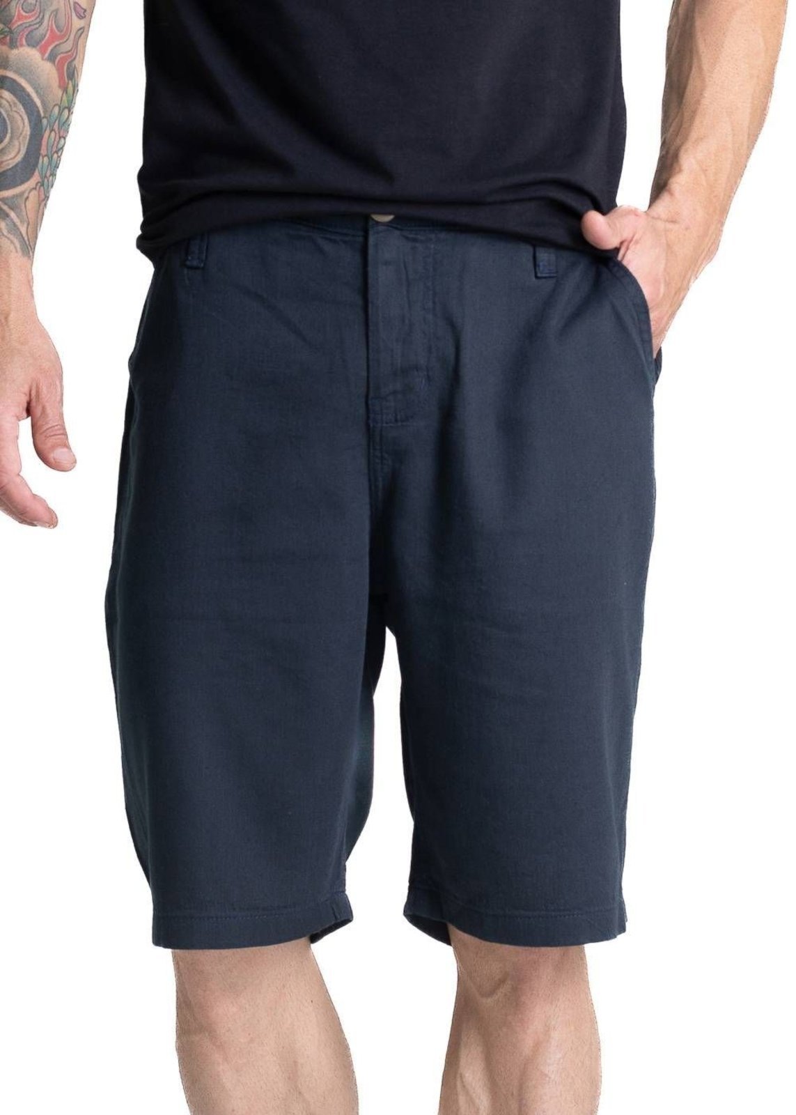 Bermuda Linho Sawary – 281161 – Azul – Sawary