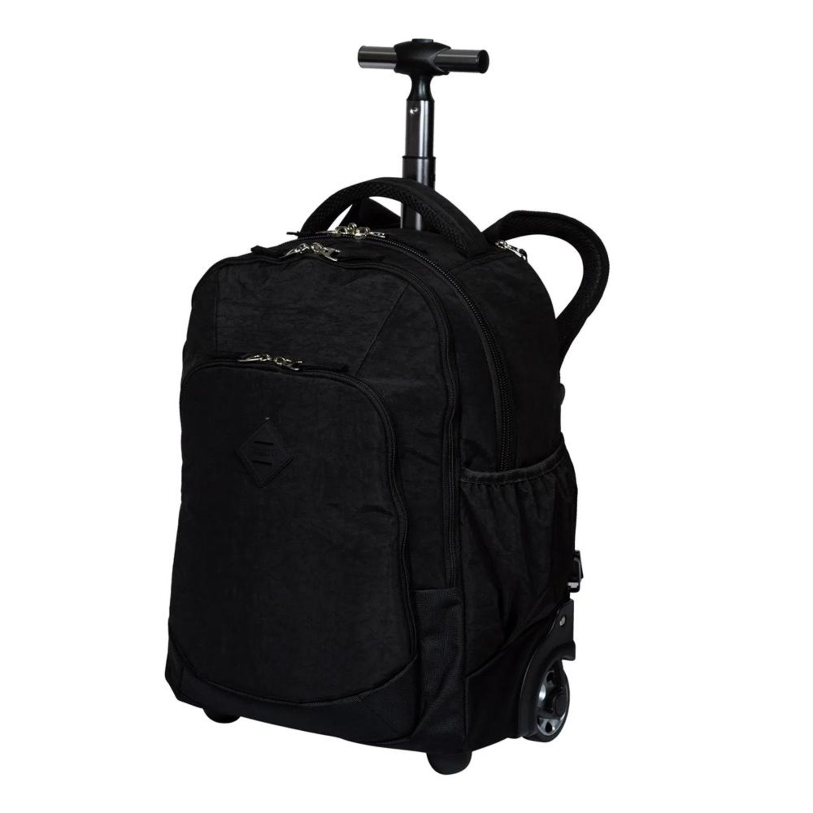 Vista 3 Infantil - Mochila Sestini Com Carrinho 2 em 1 Rolling Crinkle Preto incolor Sestini incolor