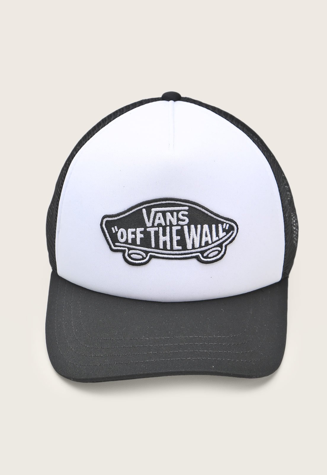 Boné Masculino Vans Classic Patch Bill Trucker Branco