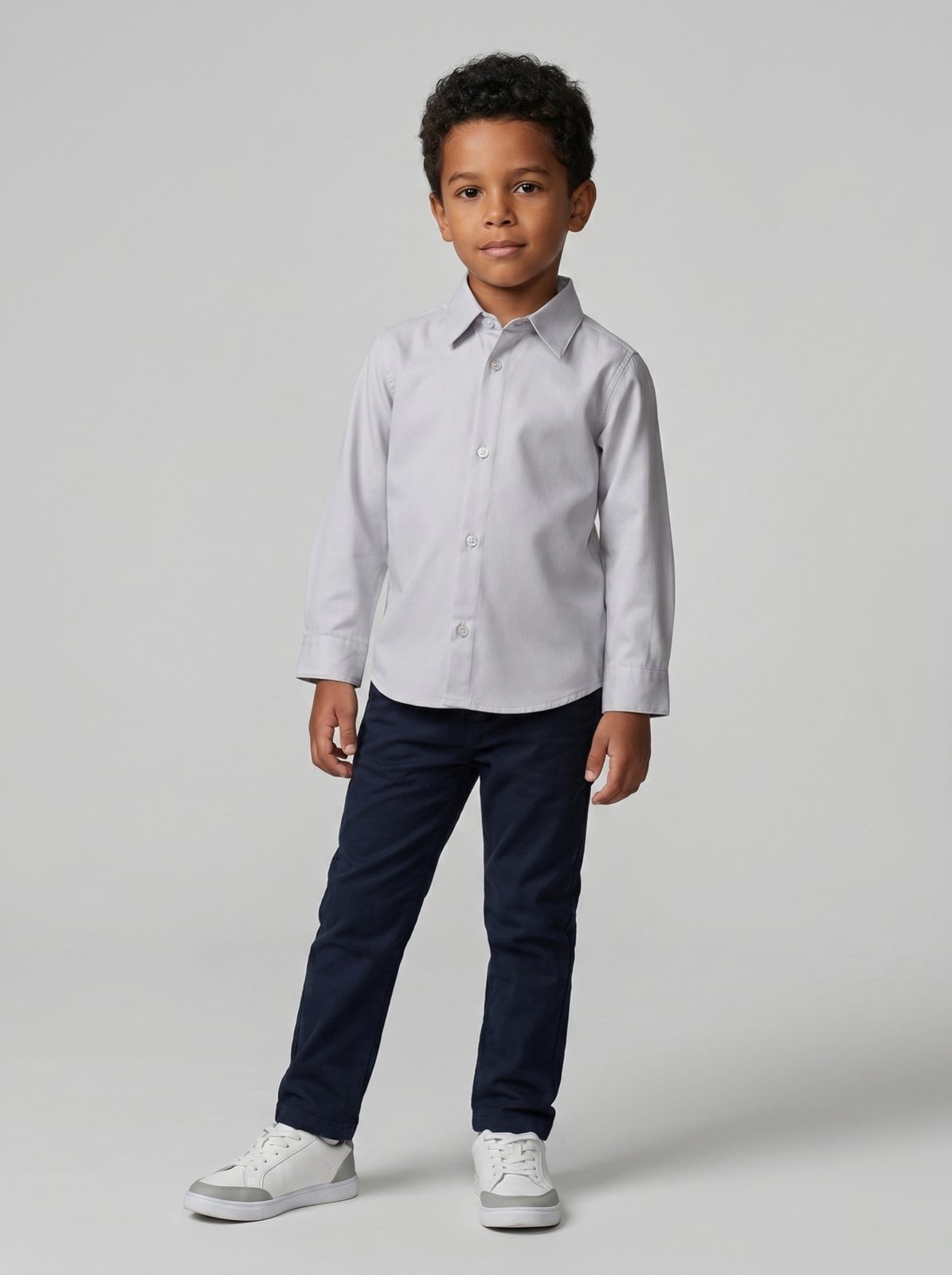 Infantil - Camisa Algodão Egípcio - Branco - 06