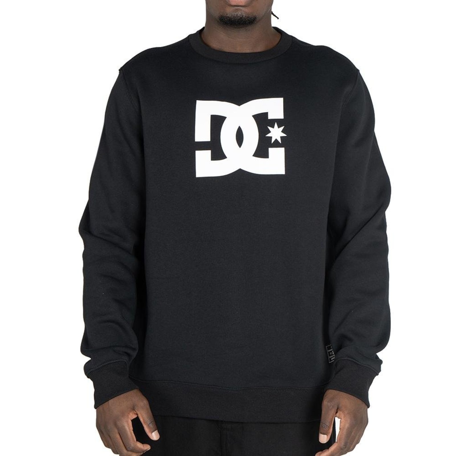Moletom DC Shoes Careca DC Star WT25 Masculina Preto