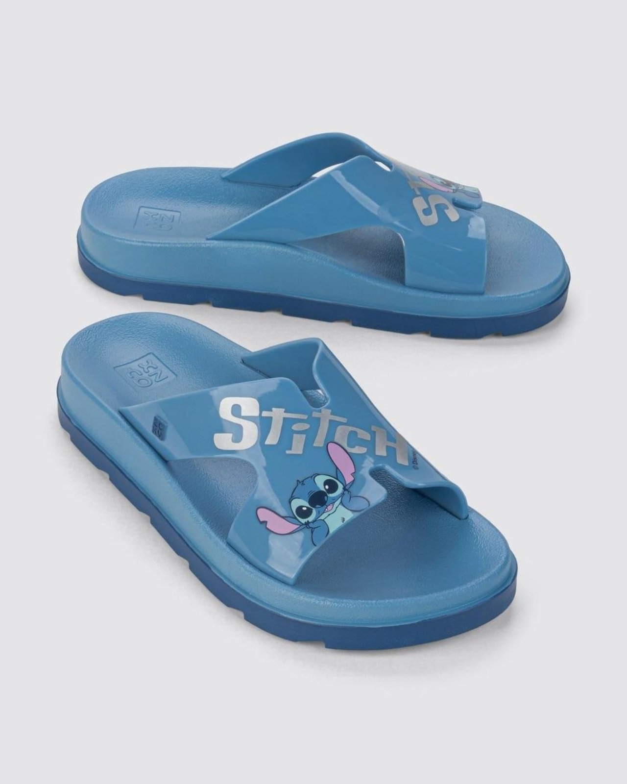 Chinelo Slide Zaxy Disney Daily Azul