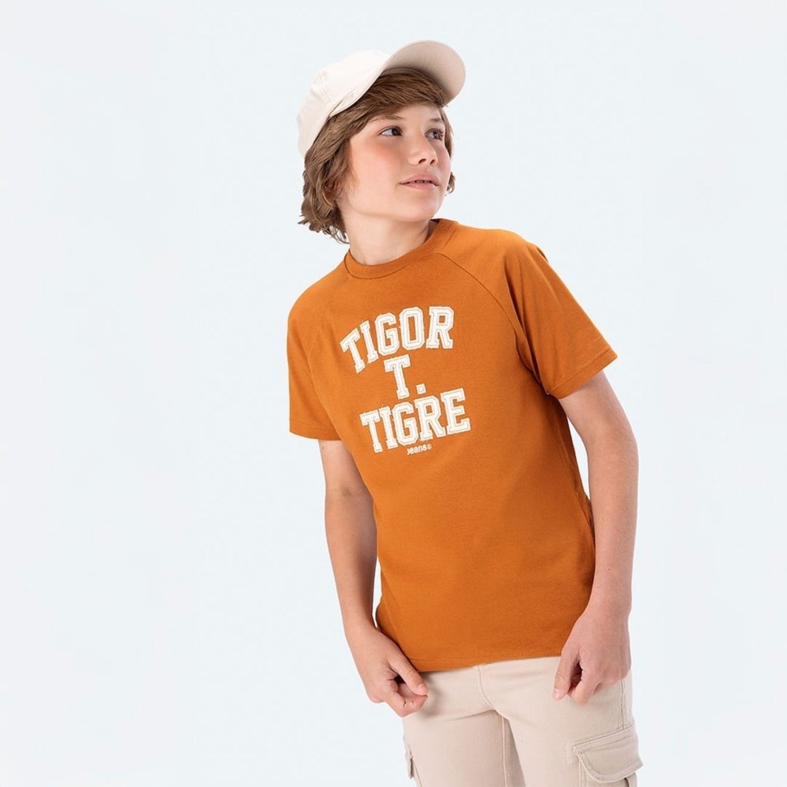Infantil - Camiseta Manga Curta Menino Tigor T. Tigre