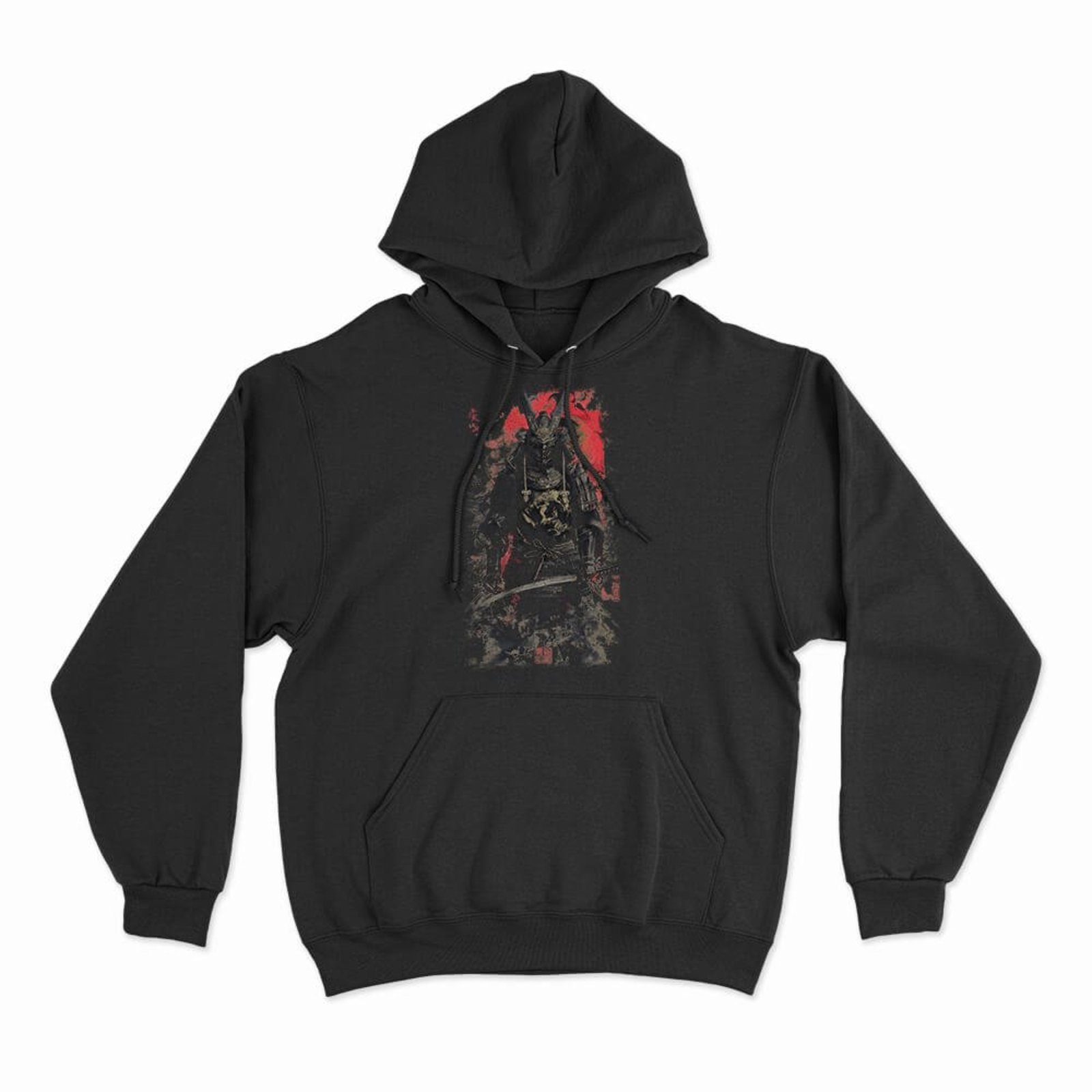 Moletom Com Capuz Shogun Samurai - Preto - Casual - Studio Geek