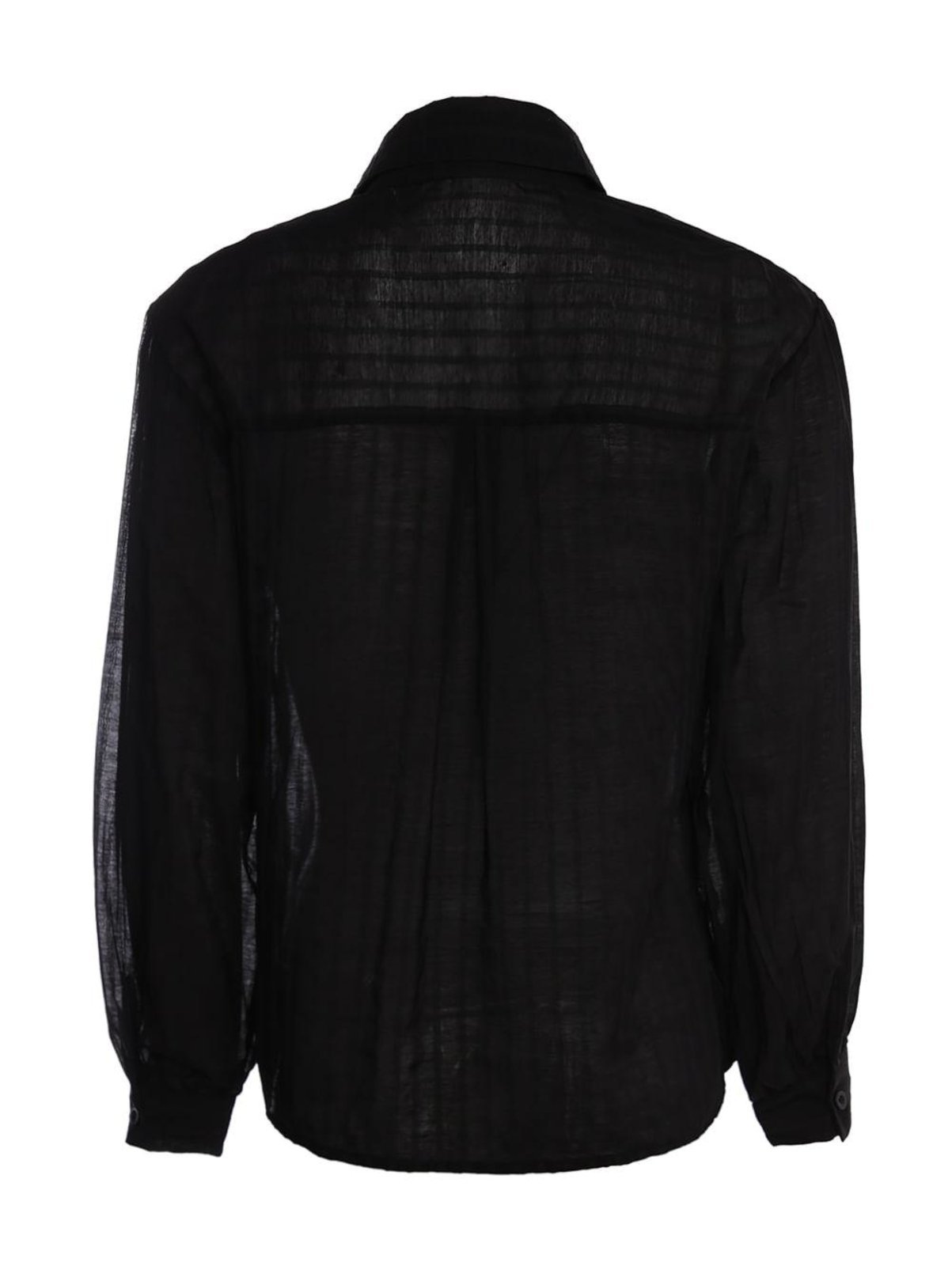 Vista 3 Camisa Listrada Autentique Feminina preto Autentique preto